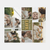 Mama weiche kuschelige Foto-Schlaf-Fleece-Decke Fleecedecke (Vorderseite (Horizontal))