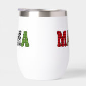 Mama Weihnachten Karomuster Design (Rechts)