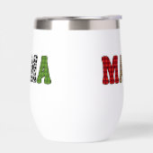 Mama Weihnachten Karomuster Design (Links)