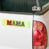 Mama Weihnachten Karomuster Design Autoaufkleber (Auf Lkw)