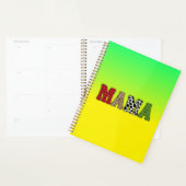 Mama Weihnachten Karomuster-Design Planer (Anzeige)