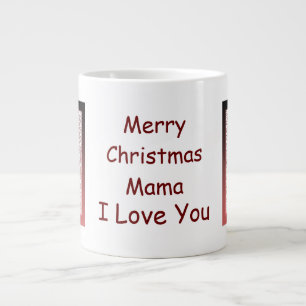 Mama Weihnachts-Candy Canes Jumbo Tasse