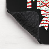 Mama Weihnachtsbaum Cake Muster Coquette Bow Xmas Mousepad (Ecke)
