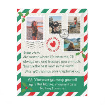 Mama Weihnachtsbrief Foto Collage Hug