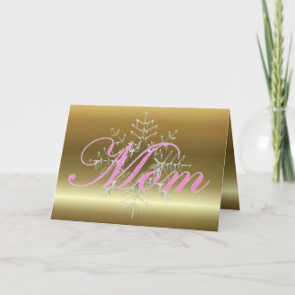 Mama Weihnachtskarte Feiertagskarte