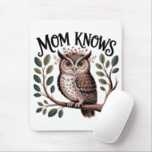 Mama weiß Bescheid Mousepad (Mit Mouse)
