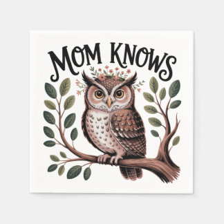 Mama weiß Bescheid Serviette