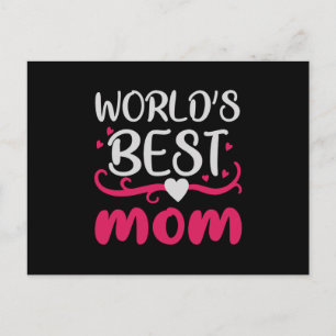 Mama - Weltbeste Mama Postkarte