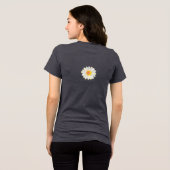Mama White Daisy Tri-Blend Shirt (Rückseite voll)