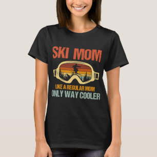 Mama wie eine regelmäßige Mama nur auf dem Weg T-Shirt