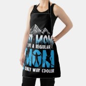 Mama wie eine regelmäßige Mama nur viel Cooler Schürze (InSitu)