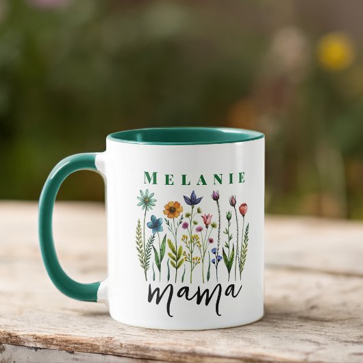 Mama Wildblume Babydusche Tasse