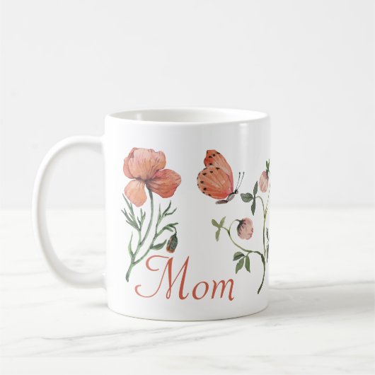Mama Wildblume Tasse (Links)