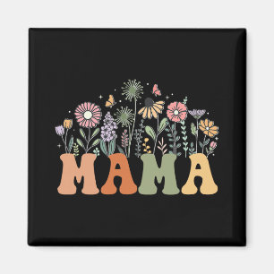 Mama Wildflower Florale Geburtstags-Baby-Party Neu Magnet
