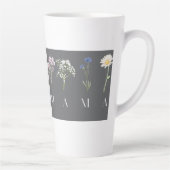 Mama Wildflower Mother's Day Gift Milchtasse (Rechts)