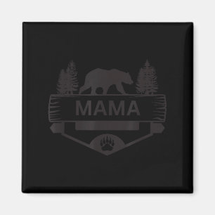 Mama Wildlife Bär Wandern Camping Skifahren Magnet