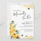 Mama will Babydusche. Einladung (Vorderseite)