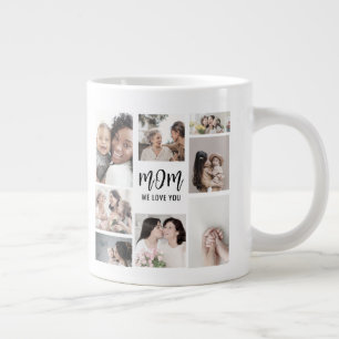 Mama Wir Liebe Sie Mütter Tag Foto Jumbo-Tasse