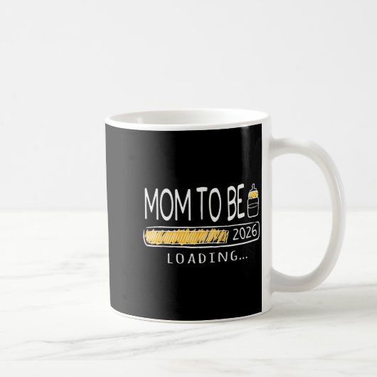 Mama wird 2026 Mami wird schwanger neue Mama ab 20 Kaffeetasse (Rechts)