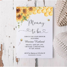 Mama wird Baby-Dusche Einladung