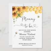 Mama wird Baby-Dusche Einladung (Vorderseite)