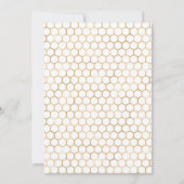 Mama wird Baby-Dusche Einladung (Rückseite)