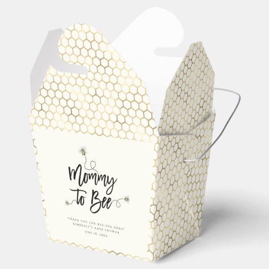 Mama wird Baby-Dusche Geschenkschachtel (Geöffnet)