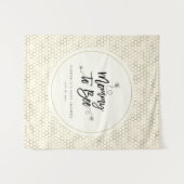 Mama wird Baby-Dusche Wandteppich (Vorderseite (Horizontal))