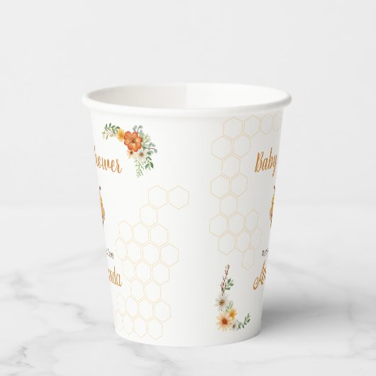 Mama wird Baby Shower Paper Cup Pappbecher (Links)