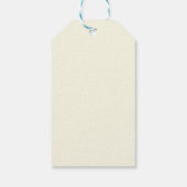 Mama wird Biene Baby Shower Geschenkanhänger (Rückseite)