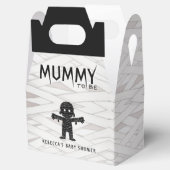 Mama wird Halloween-Kinderdusche Geschenkschachtel (Geöffnet)