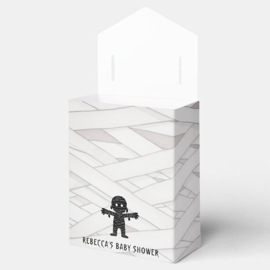 Mama wird Halloween-Kinderdusche Geschenkschachtel (Geöffnet)