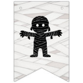 Mama wird Halloween-Kinderdusche Wimpelkette (Erste Fahne)