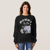 Mama wird Muttertag der Elefantendusche sein 2. Sweatshirt (Vorne ganz)