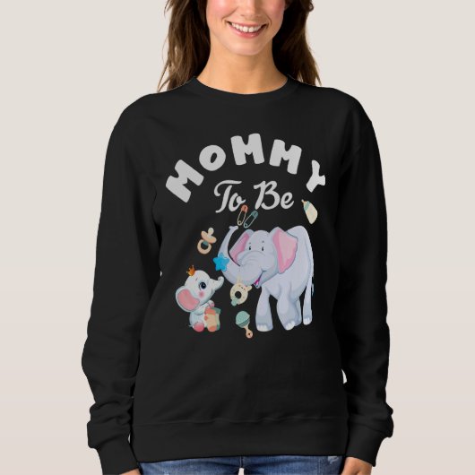 Mama wird Muttertag der Elefantendusche sein 2. Sweatshirt (Vorderseite)