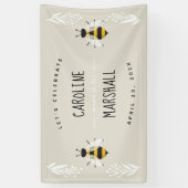 Mama wird neutrales Baby Duwer Sign Banner Zeichen (Vertikal)