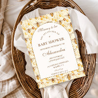 Mama wird zur Biene Honigwaben-Baby-Party