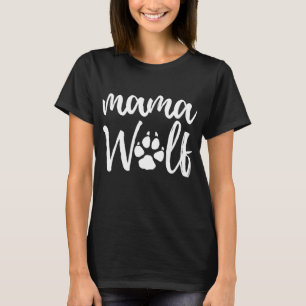 Mama Wolf Wilds Lover Mama Mutter Frauen Geschenk T-Shirt