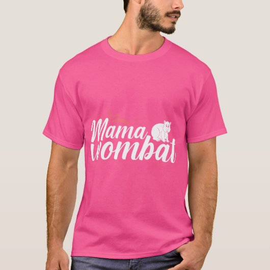 Mama Wombat T-Shirt (Vorderseite)
