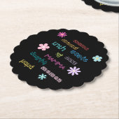 Mama Word in verschiedenen Sprachen International Untersetzer (angewinkelt)