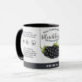 Mama World Class BlackBerry Liebe Jam Tasse (Vorderseite Links)