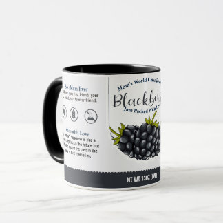 Mama World Class BlackBerry Liebe Jam Tasse