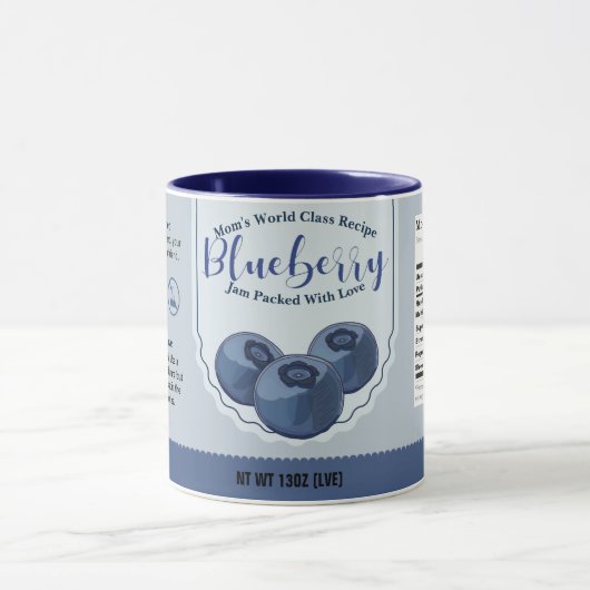 Mama World Class Blueberry Liebe Jam Tasse (Zentrum)