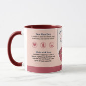 Mama World Class Lychee Liebe Jam Tasse (Links)