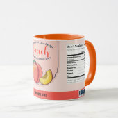 Mama World Class Peach Liebe Jam Tasse (VorderseiteRechts)