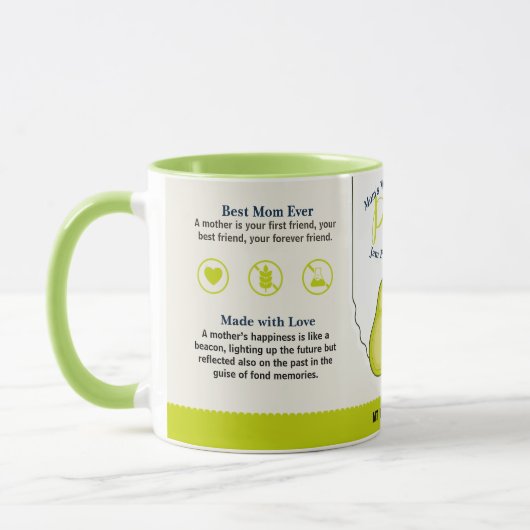 Mama World Class Peer Liebe Jam Tasse (Links)