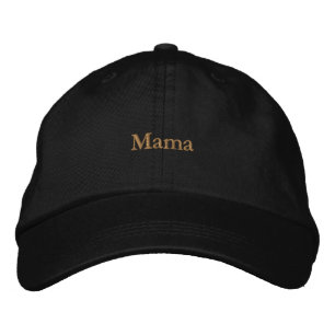 Mama-Wort-gedruckte-Mama-Mütze Sisal Textfarbe Hut