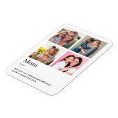 Mama Wörterbuch - Definition - FotoCollage Magnet (Linke Seite)
