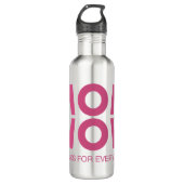 Mama, Wow! Edelstahlflasche (Vorderseite)