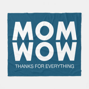 Mama, Wow! Fleecedecke